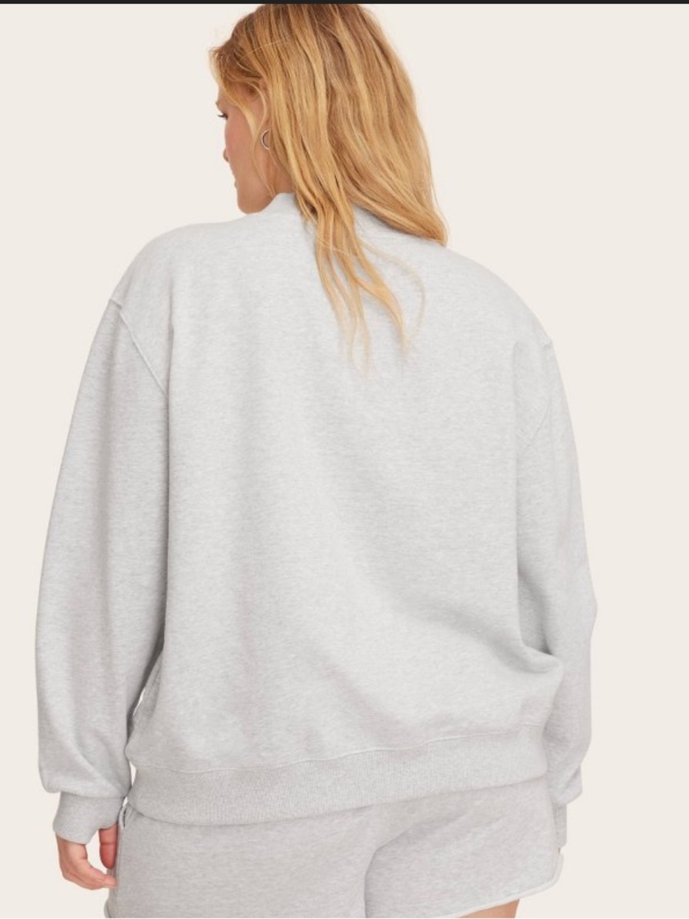 nwt parke x target gray mockneck pullover sweater xxs/xs - Picture 4 of 6